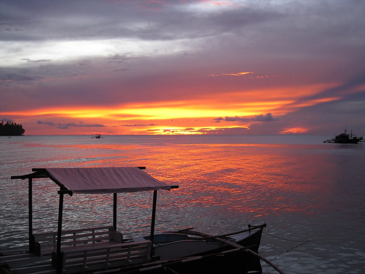 Camiguin Island in the northern Philippines, a calm exempted destination