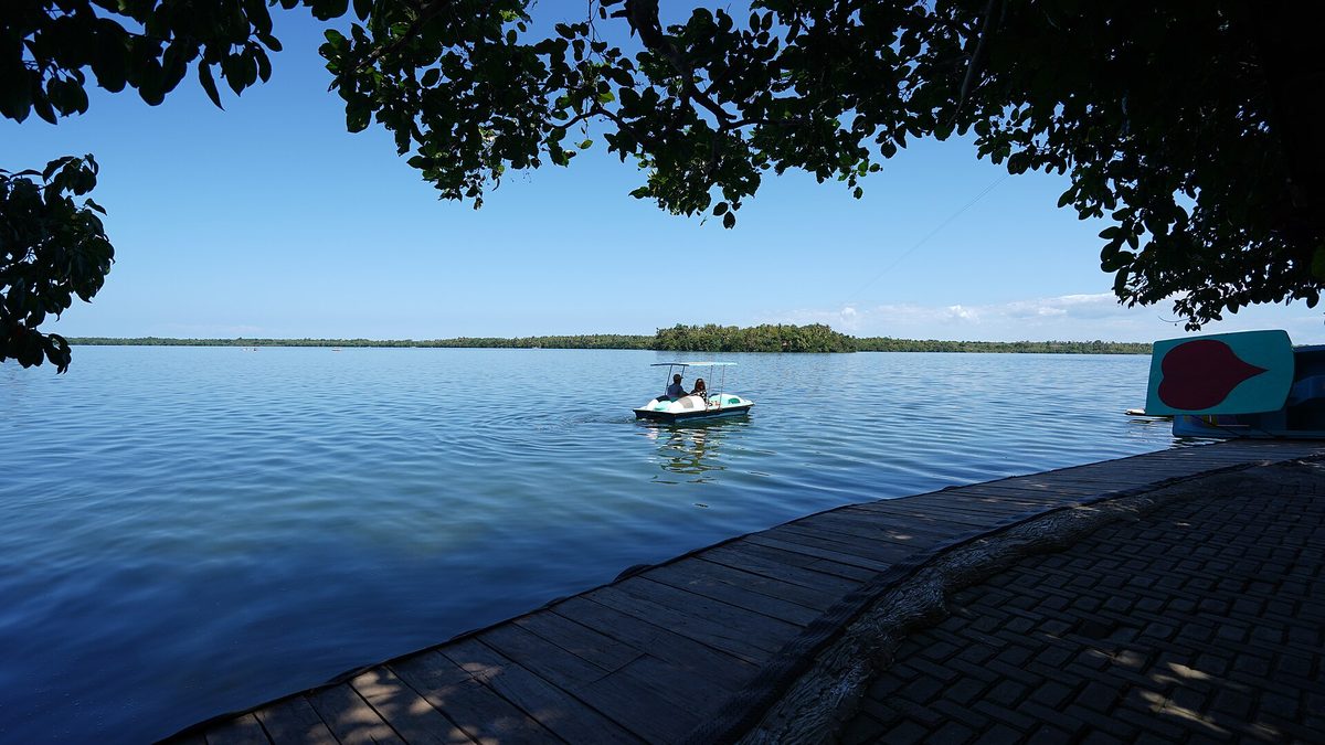 Lake Danao, a freshwater lake in the Camotes Islands east of Cebu