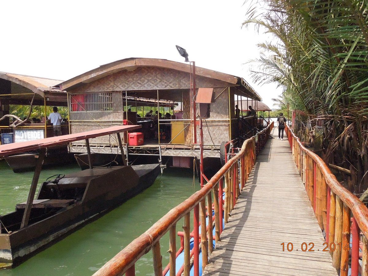 Loboc Church beside the Loboc River in Bohol after earthquake restoration