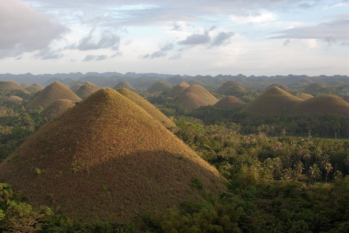 Chocolate Hills of Bohol, the headline stop on a Cebu Bohol itinerary