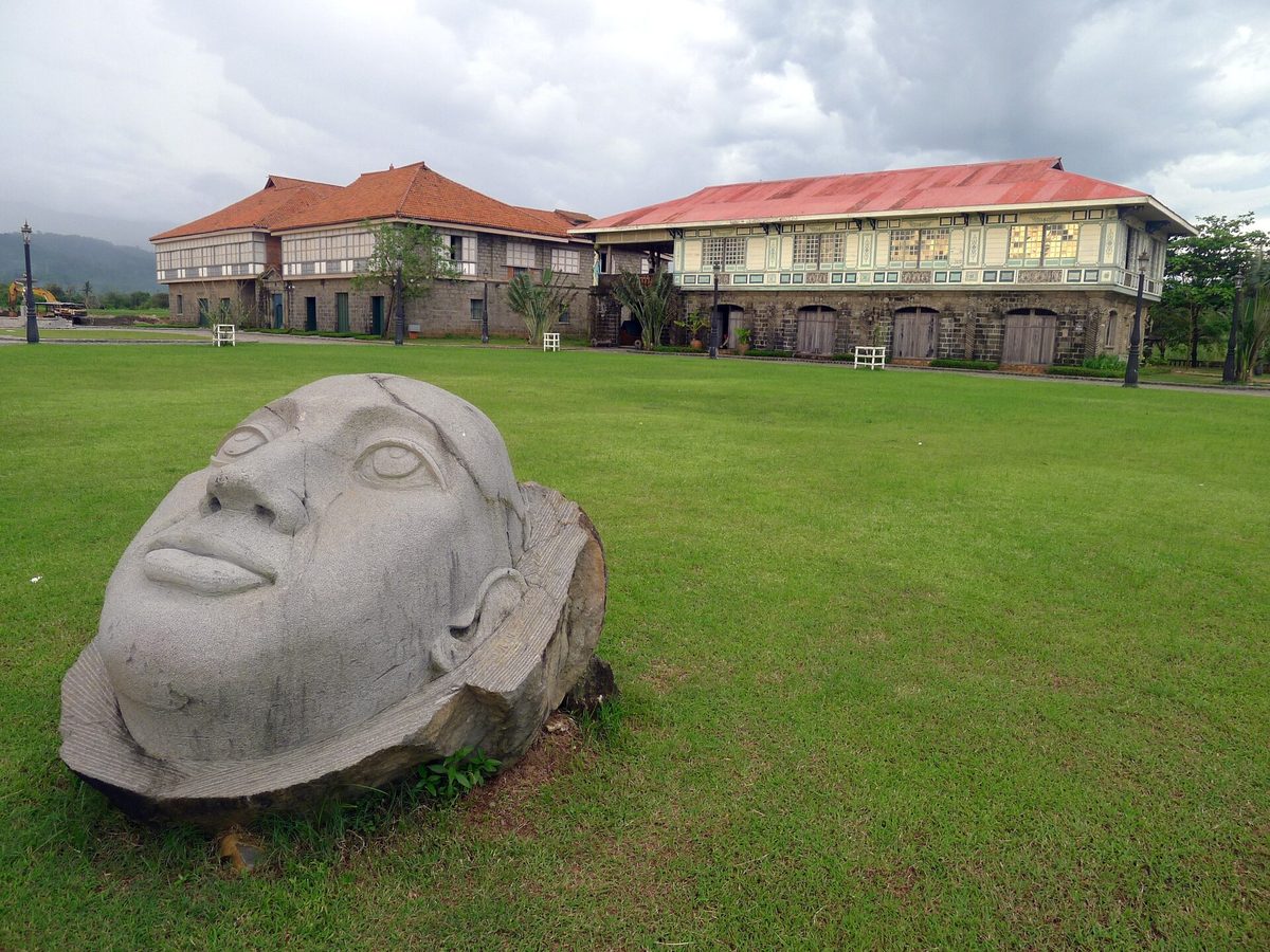 Restored Spanish-era heritage houses at Las Casas Filipinas de Acuzar in Bagac, Bataan