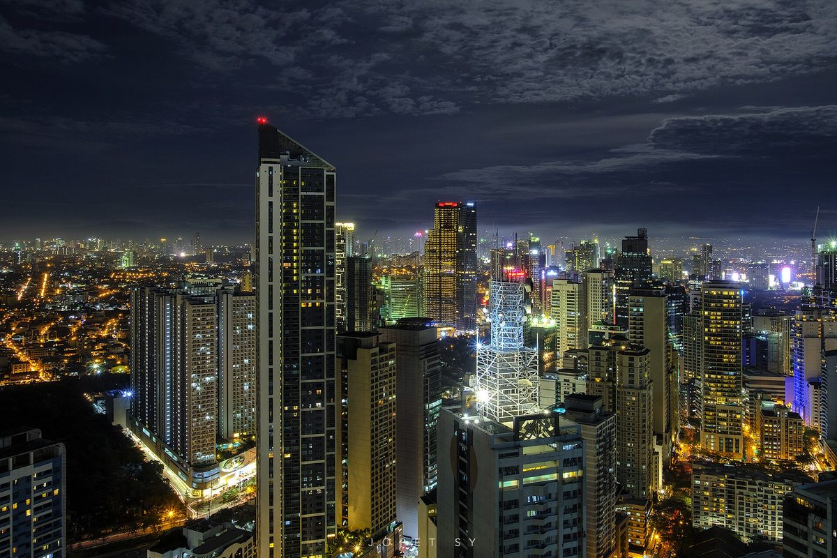 The Manila skyline, the destination after clearing immigration with your eTravel pass