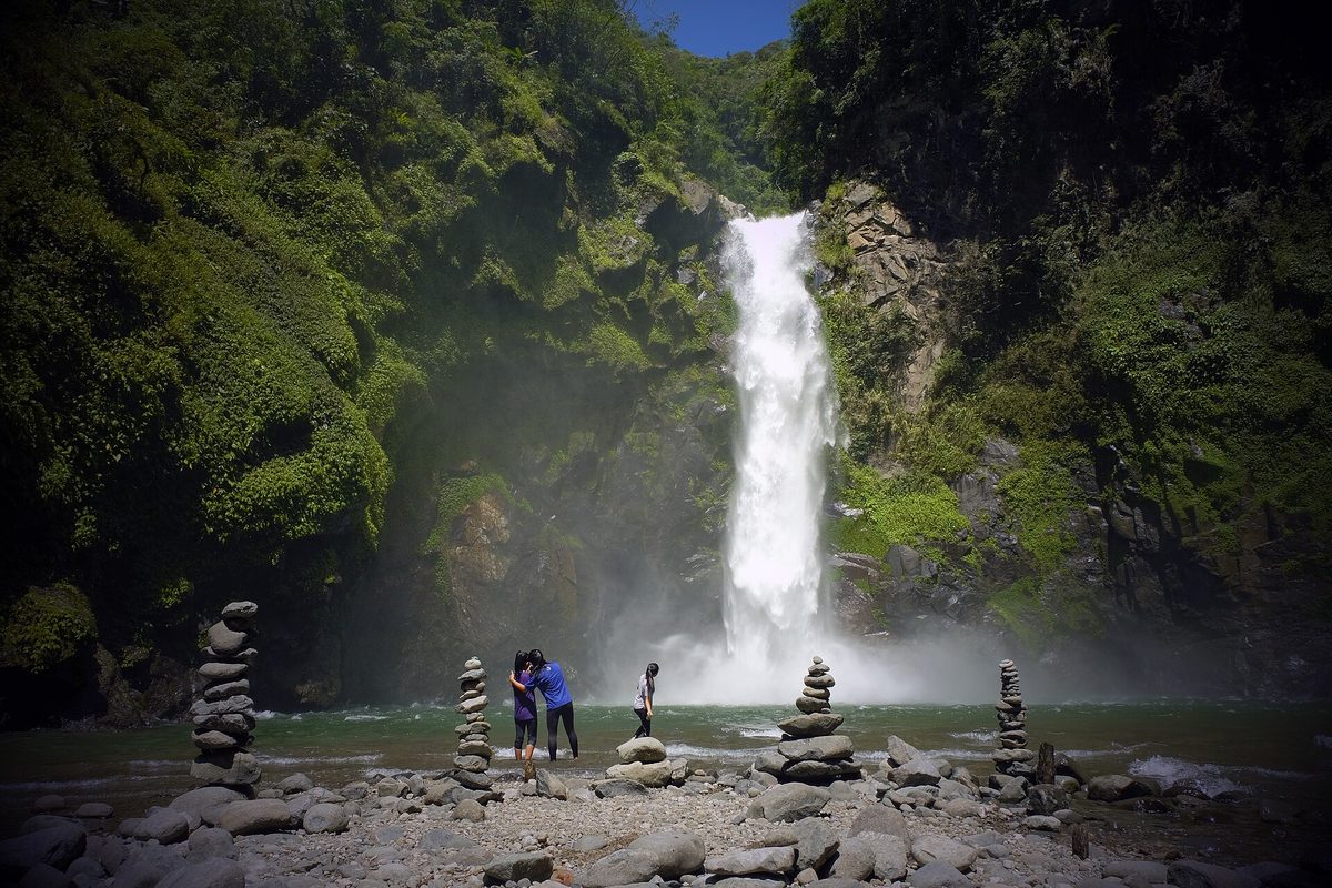 The amphitheatre-shaped Batad Rice Terraces, a UNESCO World Heritage cluster near Banaue