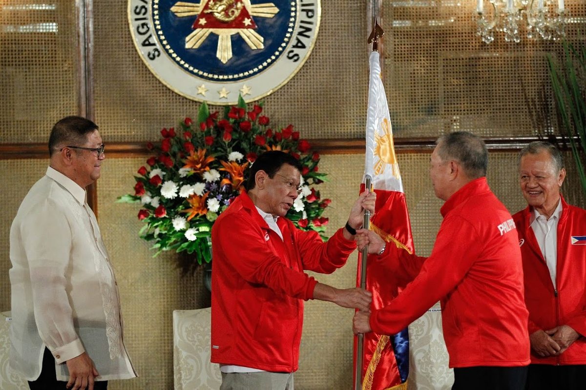 The national flag of the Philippines, symbol of a country that welcomes long-stay visitors and retirees