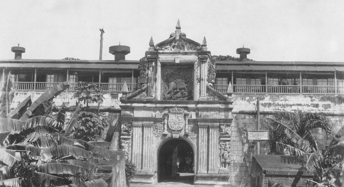Intramuros in Manila, the historic district that hosts the Bureau of Immigration main office