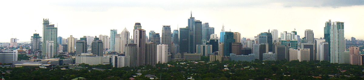 Manila skyline, a common first stop when sorting out your Philippines visa for US citizens