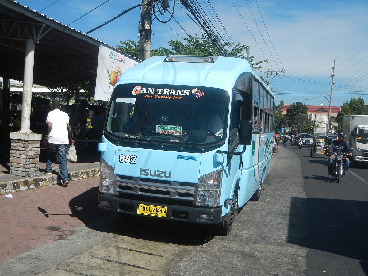 A crowded jeepney in the Philippines, a common spot for pickpockets working in the jostle