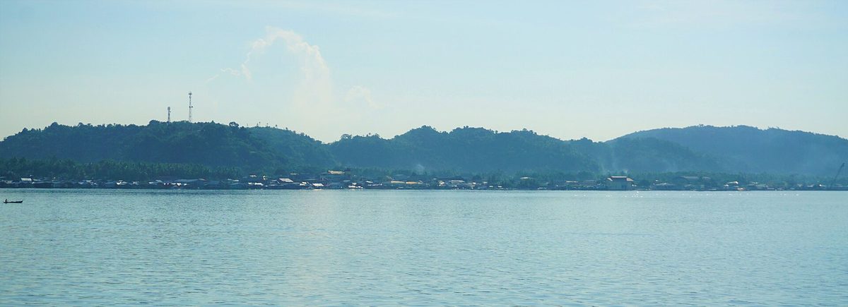 Dapa on Siargao, the island ferry port where the fastcraft from Surigao arrives