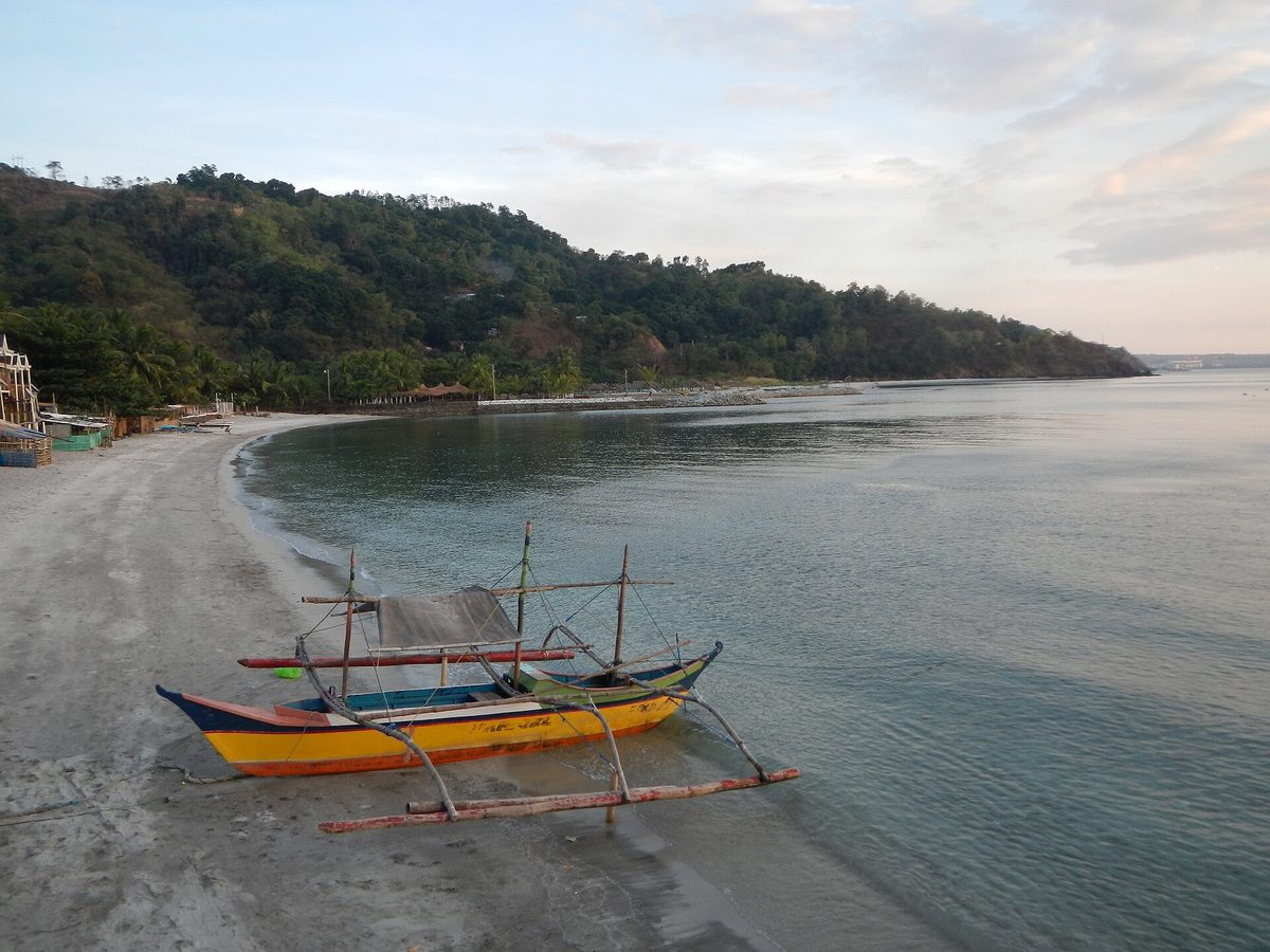 A quiet beach in Zambales, the closest weekend surf escape from Manila